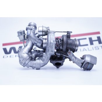 Turbocharger BiTurbo for Mercedes Sprinter/ Viano/ Vito 2.2L CDI Euro 5