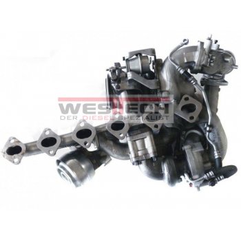 Turbocharger BiTurbo for BMW 335 d (E90/E91/E92)