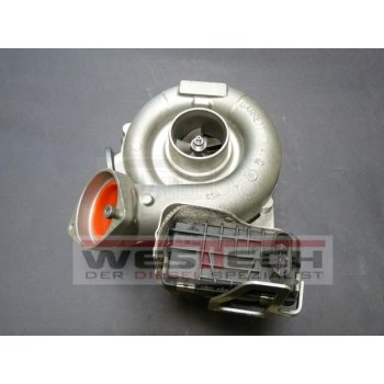 Turbocharger with actuator for BMW 3.0L